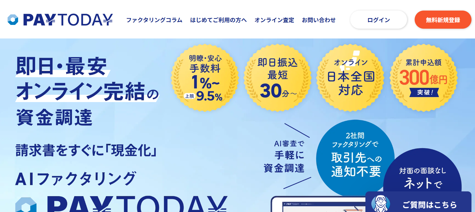PAY TODAY（ペイトゥデイ）