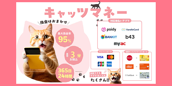 キャッツマネーのキャプチャー