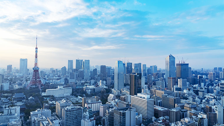 東京の街並み